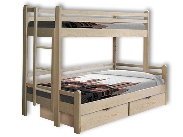 Кровать двухъярусная Велес Орленок с ящиками