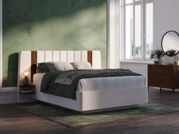 Парящая кровать FlyEdge с полками