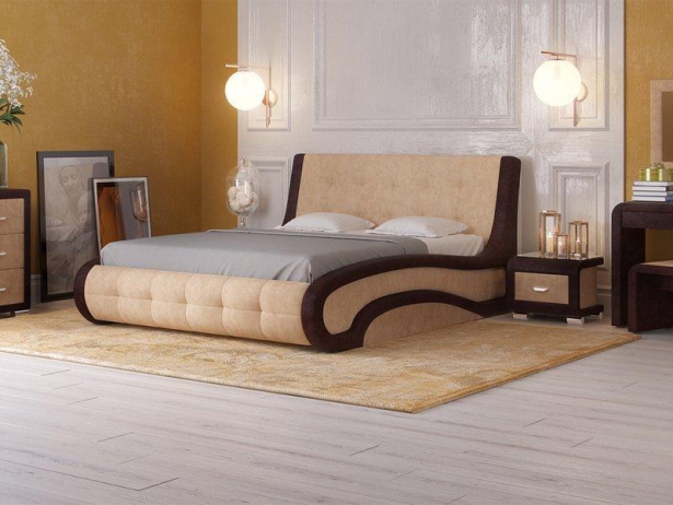 Кровать Leonardo с ПМ в ткани