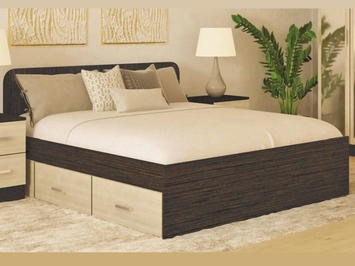 Кровать с ящиками MaxМебель с матрасом ProSon FIRST 500 Flat M