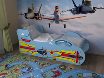 Детская кровать Самолет-2 СлавМебель