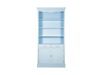 Голубой шкаф Leontina для посуды
