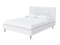 Кровать Madison Lite экокожа белая