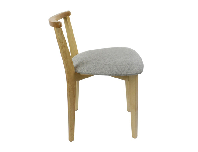 Стул Фриц (натуральный/серый)