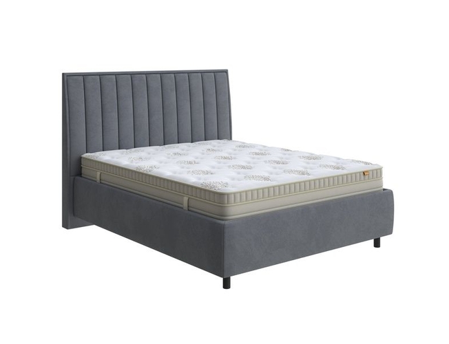 Мягкая кровать Majesty, ультра мокрый асфальт