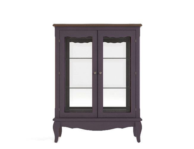 Шкаф двустворчатый Leontina Lavanda для посуды