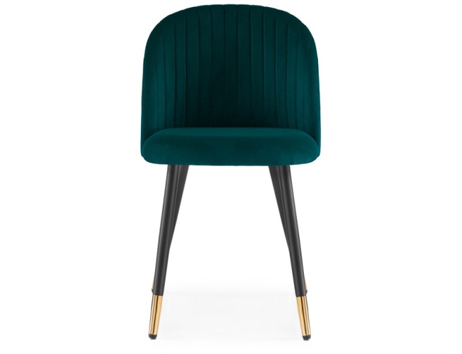 Стул на металлокаркасе Gabi green/black (Арт.15088)