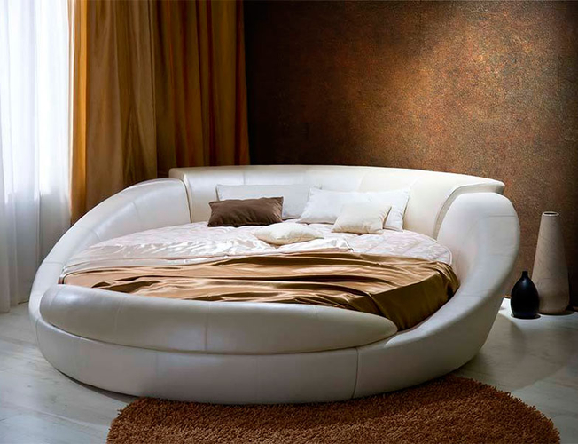 кровать круглая letto rotondo gm 03