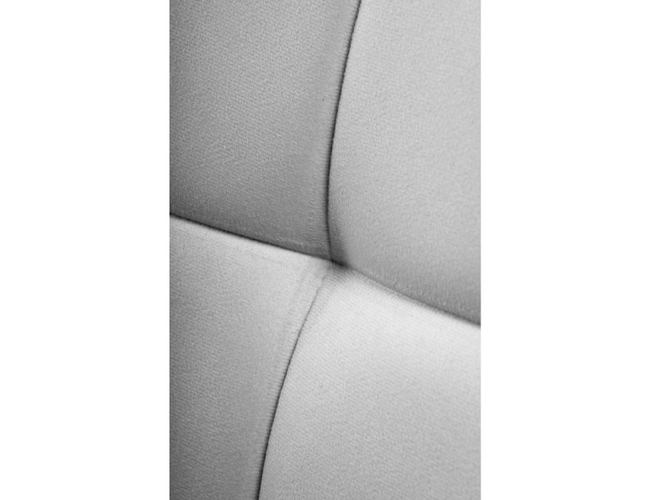 Стул на металлокаркасе Челси велюр светло-серый/белый (Арт.502091)