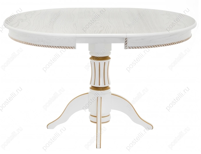 Обеденный стол Павия 100 молочный (Арт. 406087)