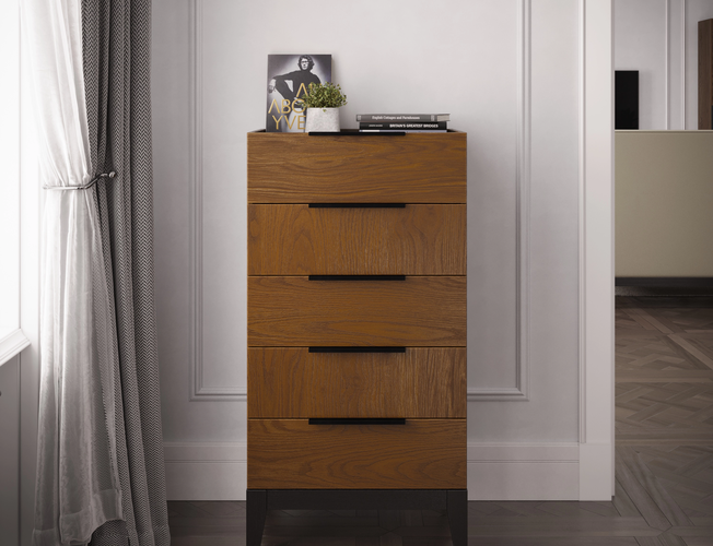 Комод Goodman узкий (пинотекс палисандр/венге)