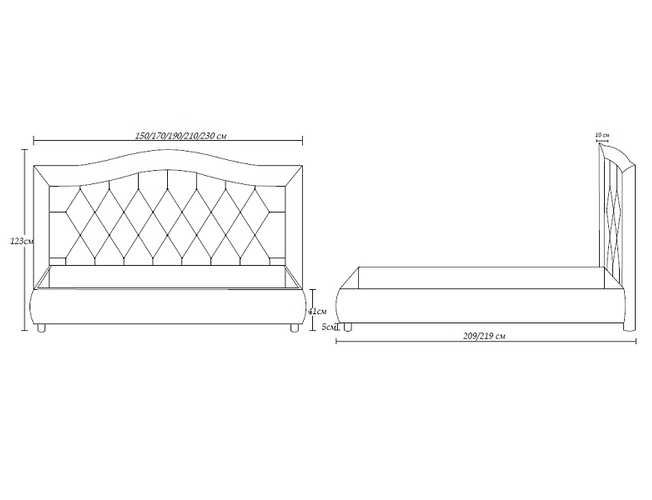 Кровать Эридан