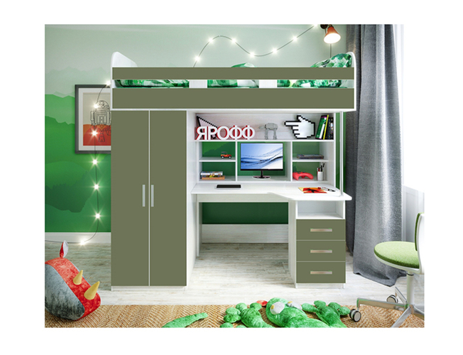 Кровать-чердак Ярофф Москва