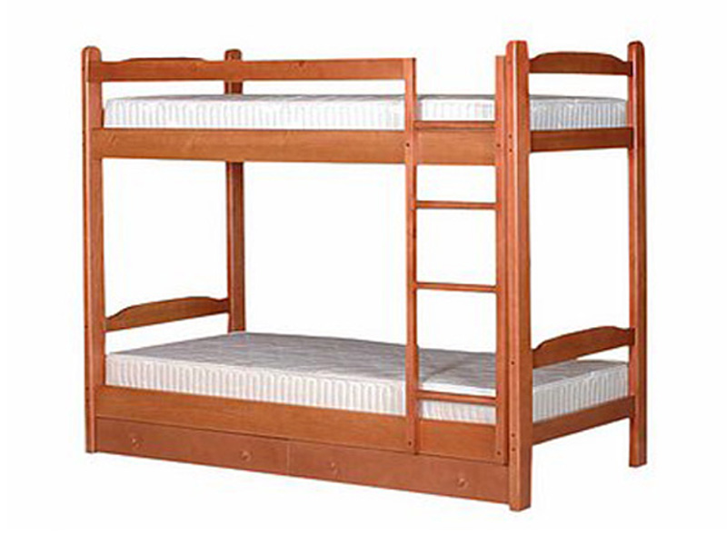 Детская двухъярусная кровать Велес Антошка с ящиками
