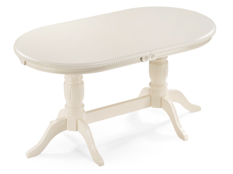 Деревянный стол Эвклаз белый (Арт.500351)