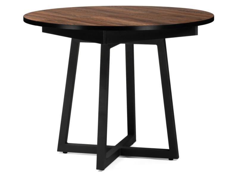 Деревянный стол Регна дерево/черный (Арт.504216)
