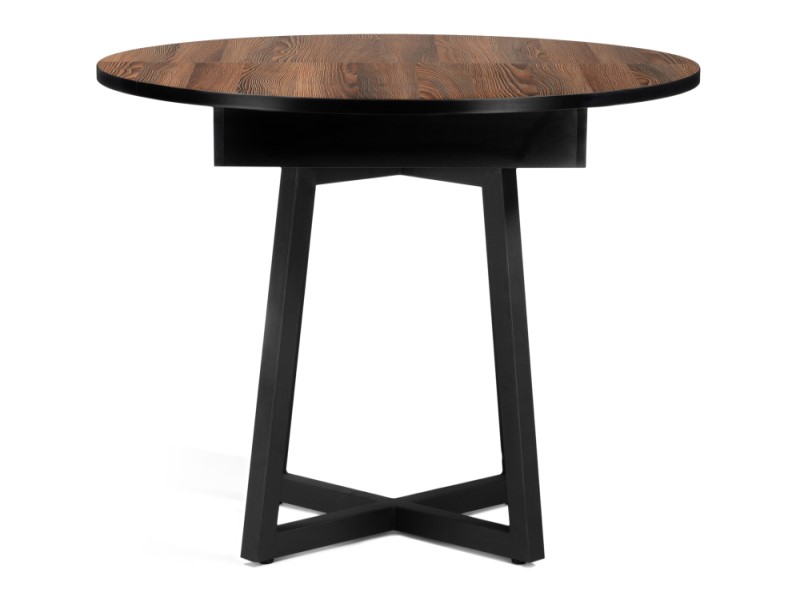 Деревянный стол Регна дерево/черный (Арт.504216)