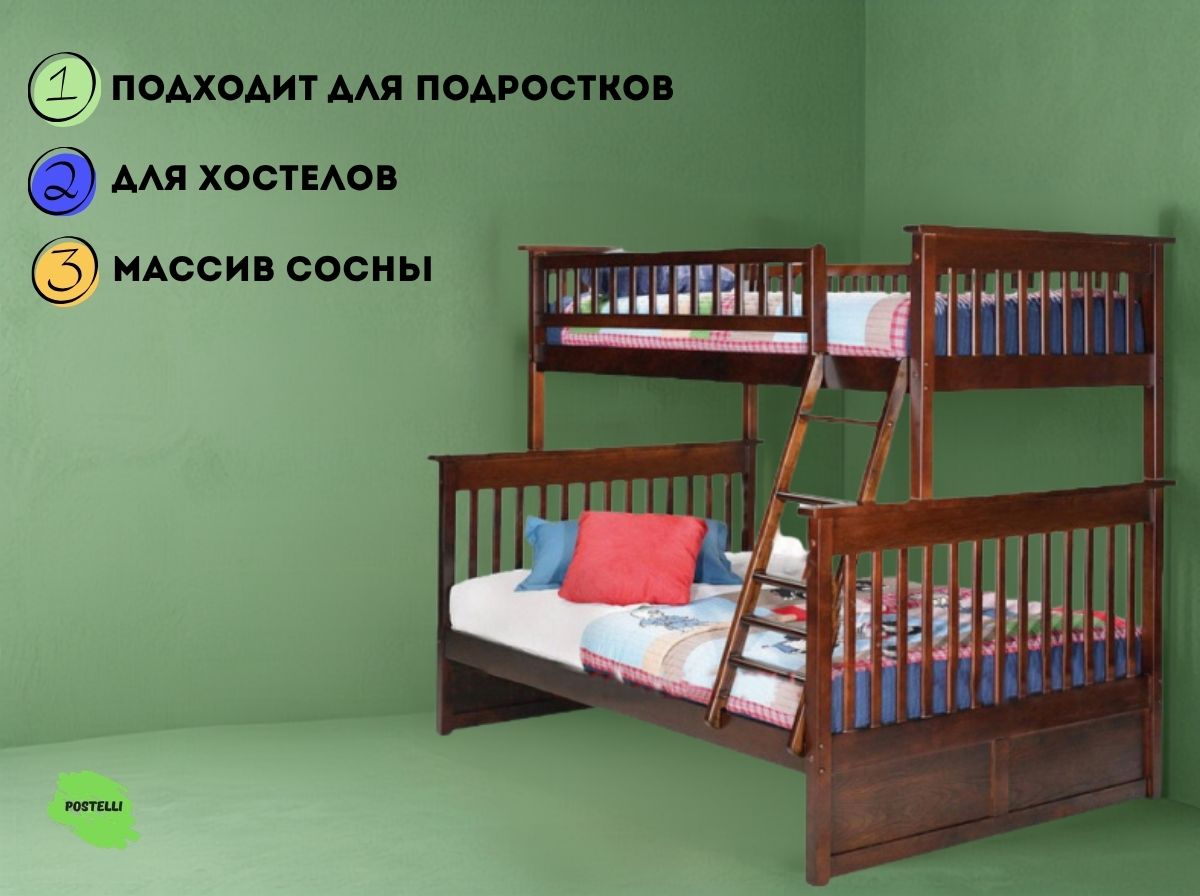 Двухъярусная кровать-трансформер Велес Авангард